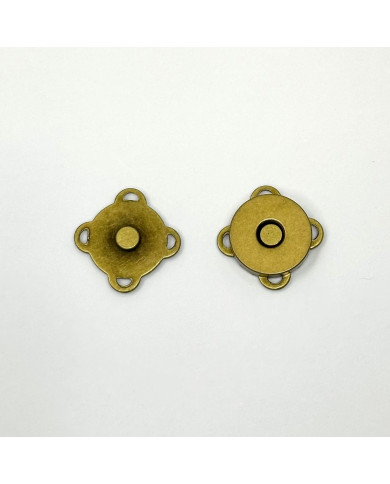 CHIUSURA MAGNETICA PER BORSE MA208 MM 18 BRONZO
