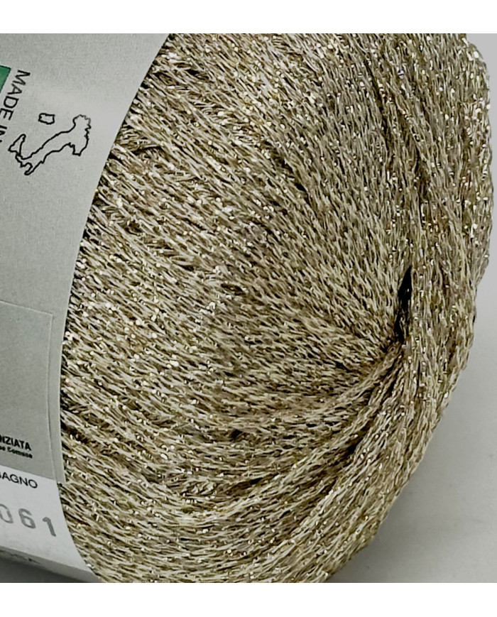 FILATO LAME SILKE CATENELLA 104 (GOM 25 G.) ORO