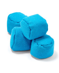 PESI FERMA-TESSUTO MINI 30 MM BLU (CONF 4 PEZZI)