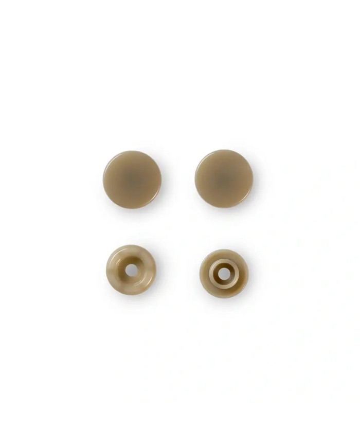 BOTTONI A PRESSIONE MM 12,4 (30 PZ) CHAMPAGNE