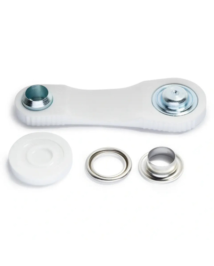 OCCHIELLI E RONDELLE OTTONE 11 MM ARG (15 PZ)