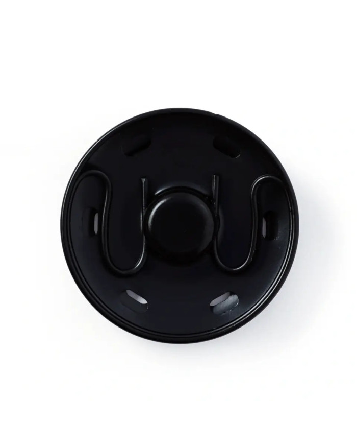 BOTTONI AUTOMATICI 30 MM NERO (2 PZ)