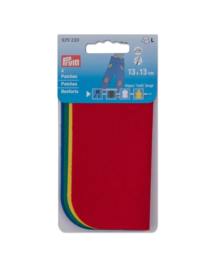 TOPPE SPIGATO 13X13 CM RO/GI/VE/BL 4 PZ