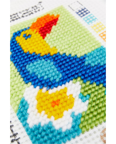 CANEVAS DMC CM 13 X 18 TUCANO