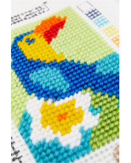 CANEVAS DMC CM 13 X 18 TUCANO