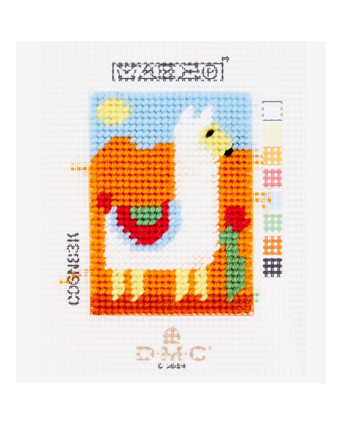 CANEVAS DMC CM 13 X 18 MIKA LE LAMA