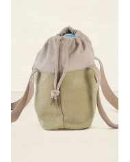 SACCA DMC U2123 KHAKI/EC 28 X 24 X 14 CM