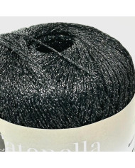 FILATO LAME SILKE CATENELLA 136 (GOM 25 G.) NERO