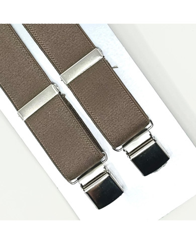 BRETELLE UOMO PARIS UNITO COL 5 MARRONE