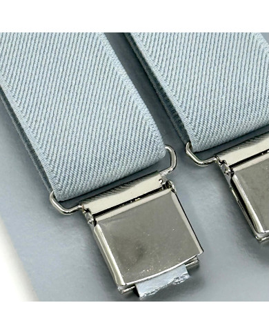 BRETELLE UOMO PARIS UNITO COL 6 GRIGIO CHIARO