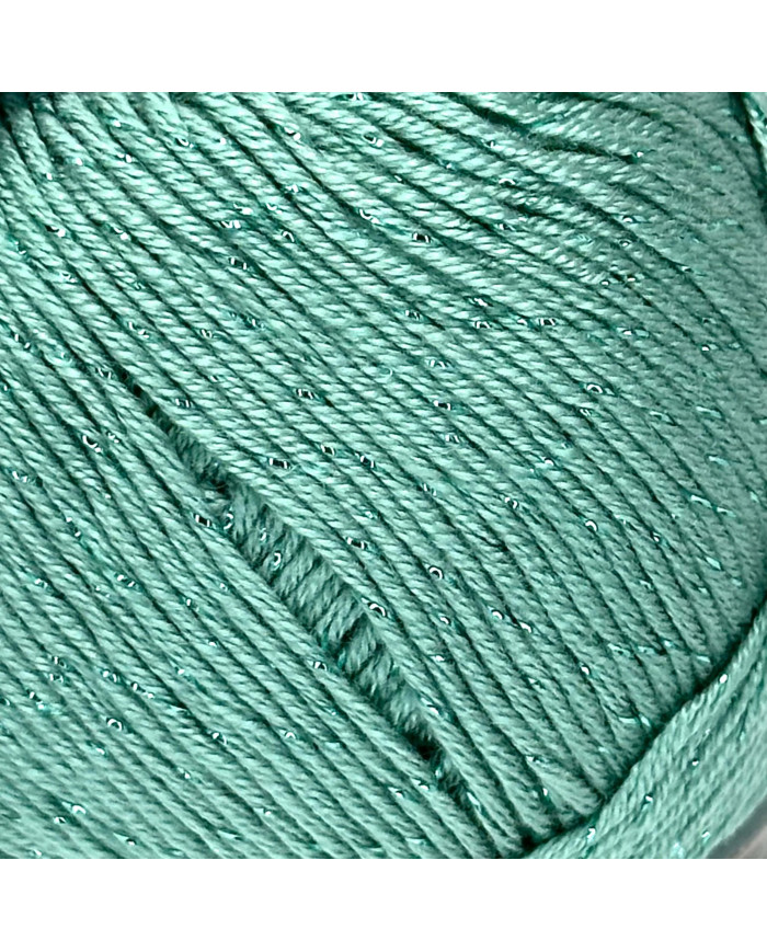 FILATO CF MICROLUX (GOM 50 GR) 413 VERDE MENTA