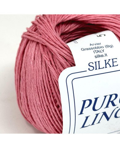 FILATO SILKE LINO (GOM X 50 G.) COL 51 ROSA