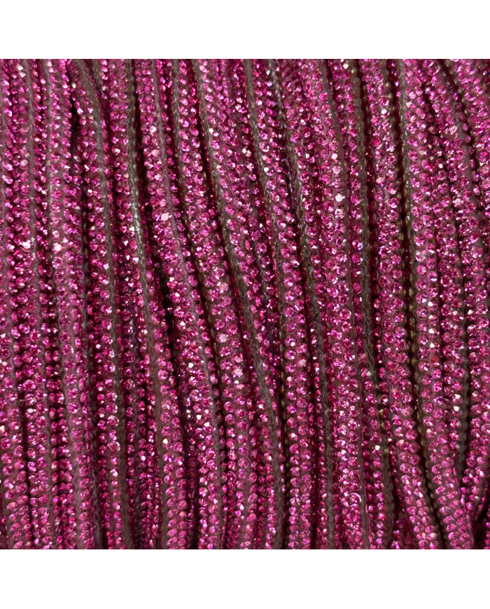 TUBOLARE STRASS CS018 COL 11 FUXIA