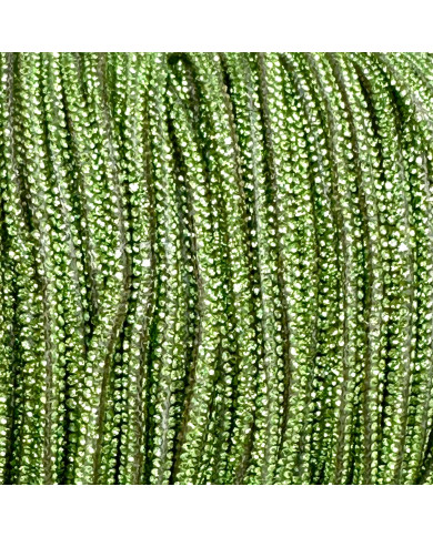 TUBOLARE STRASS CS018 COL 24 VERDE