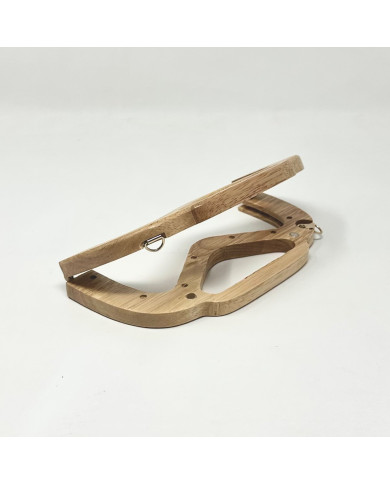 MANICO POCHETTE IN LEGNO CM 20*8,5 CHIARO