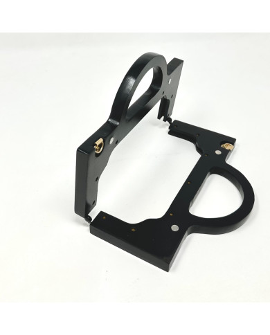 MANICO POCHETTE IN LEGNO CM 20*12,50 NERO