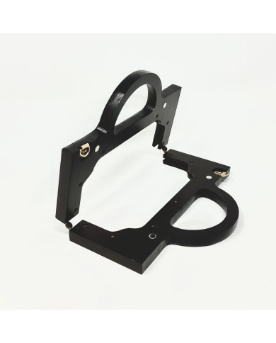 MANICO POCHETTE IN LEGNO CM 20*12,50 TESTA MORO