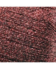 FILATO NEWGLITTER 30782 ROSSO SCURO