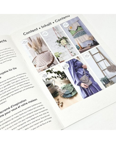 ANCHOR CRAFTY FINE - BOOK MACRAMÈ HOME DECOR