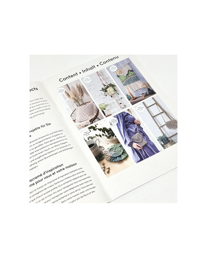 ANCHOR CRAFTY FINE - BOOK MACRAMÈ HOME DECOR