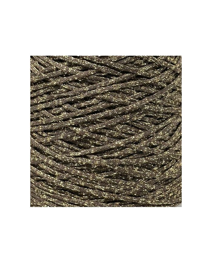 CORDONCINO MM 3 (500 GR) COL 9 MARRONE/ORO