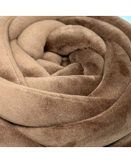 MARSHMALLOW VELLUTO PER BORSE COL.303 MARRONE