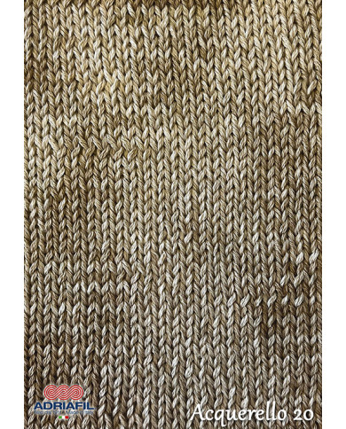 FILATO ACQUERELLO ADRIAFIL (50G) COL 20 SABBIA