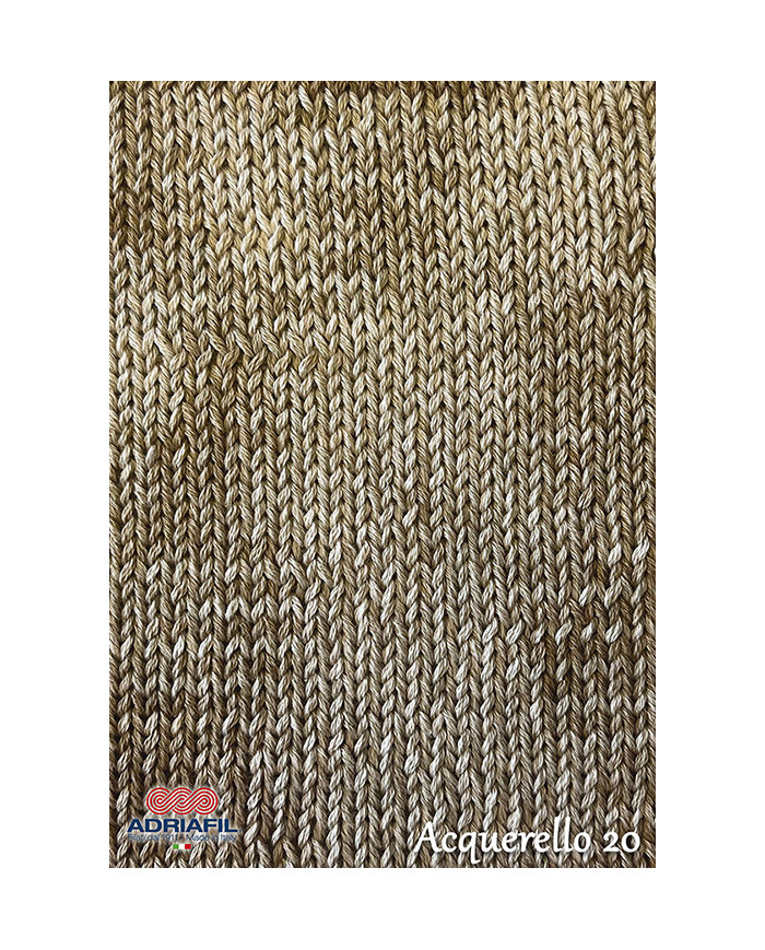 FILATO ACQUERELLO ADRIAFIL (50G) COL 20 SABBIA