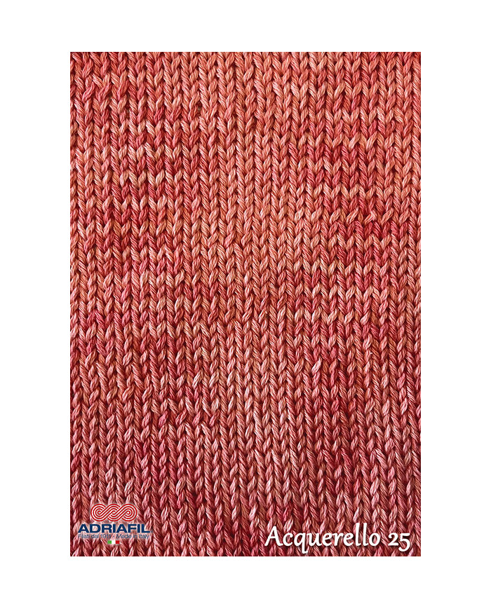 FILATO ACQUERELLO ADRIAFIL (50G) COL 25 PESCA