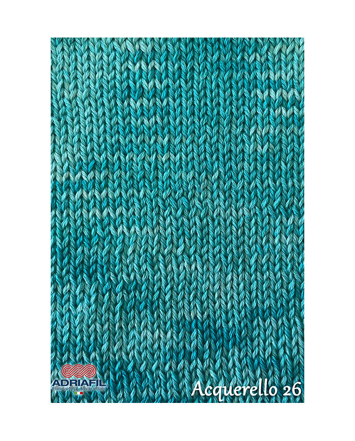 FILATO ACQUERELLO ADRIAFIL (50G) COL 26 MARE