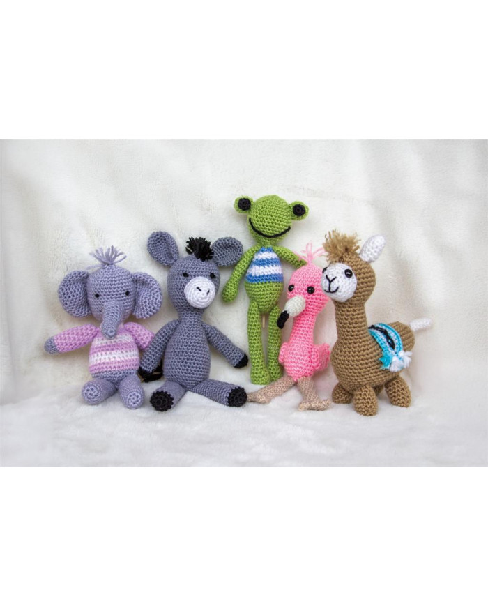 KIT PER AMIGURUMI CM 20X24 RANA