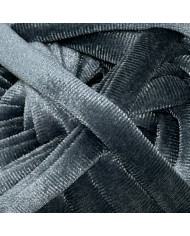 FETTUCCIA VELLUTO VEL-LUX ISPE 009 GRIGIO SCURO