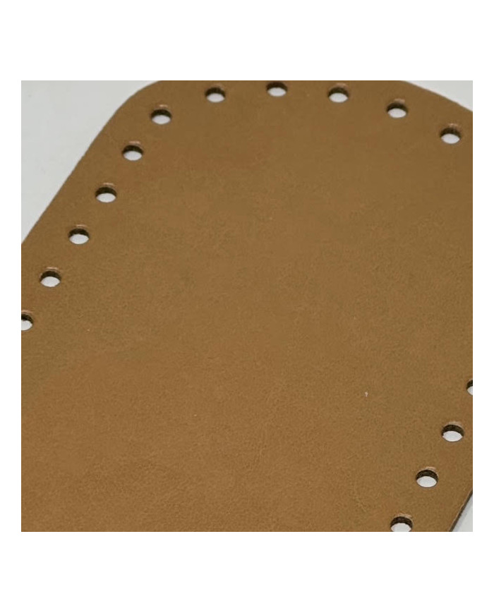 FONDO OVALE PER BORSA CM 31 X 10 BEIGE
