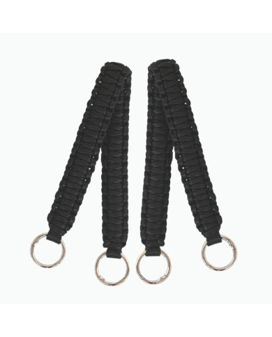 MANICI BORSA BM FINTA PELLE CM 40 COL 90 NERO