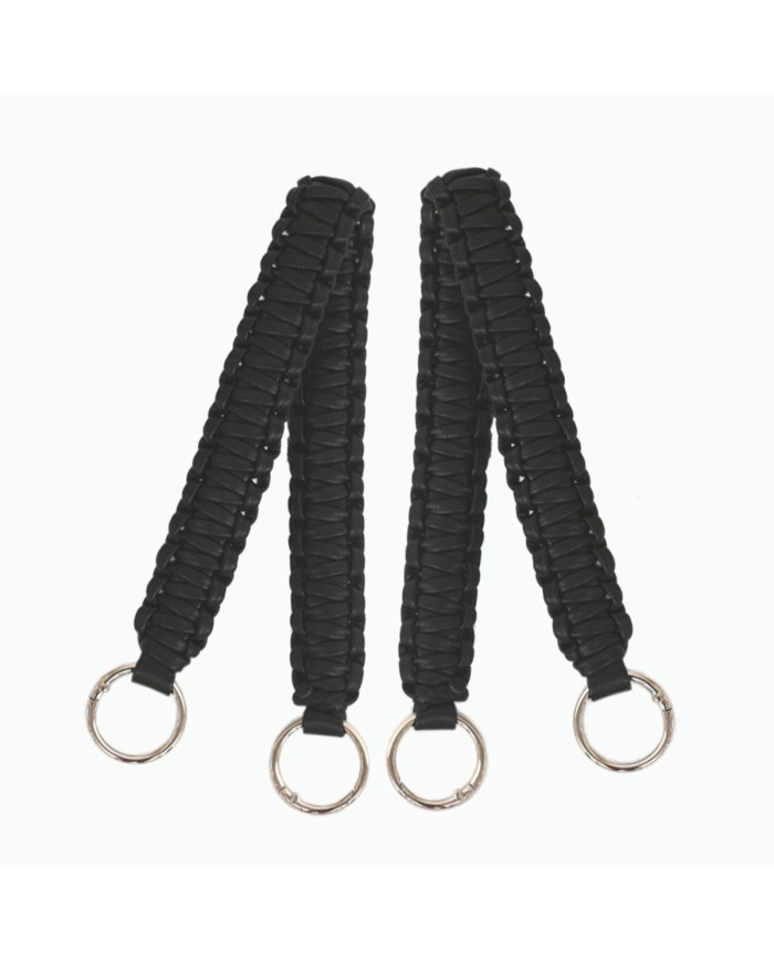 MANICI BORSA BM FINTA PELLE CM 40 COL 90 NERO
