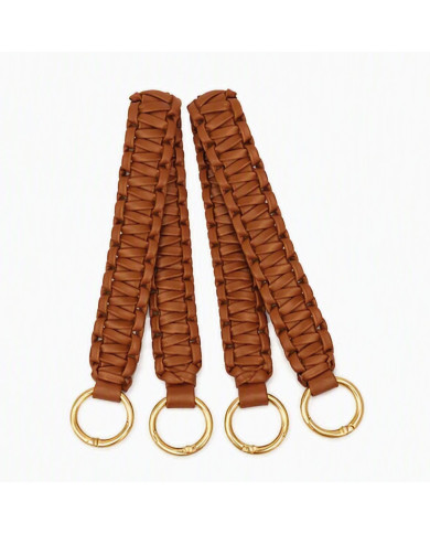 MANICI BORSA BM FINTA PELLE CM 40 COL 34 NOCCIOLA