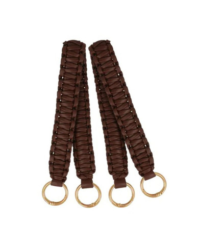 MANICI BORSA BM FINTA PELLE CM 40 COL 19 MORO