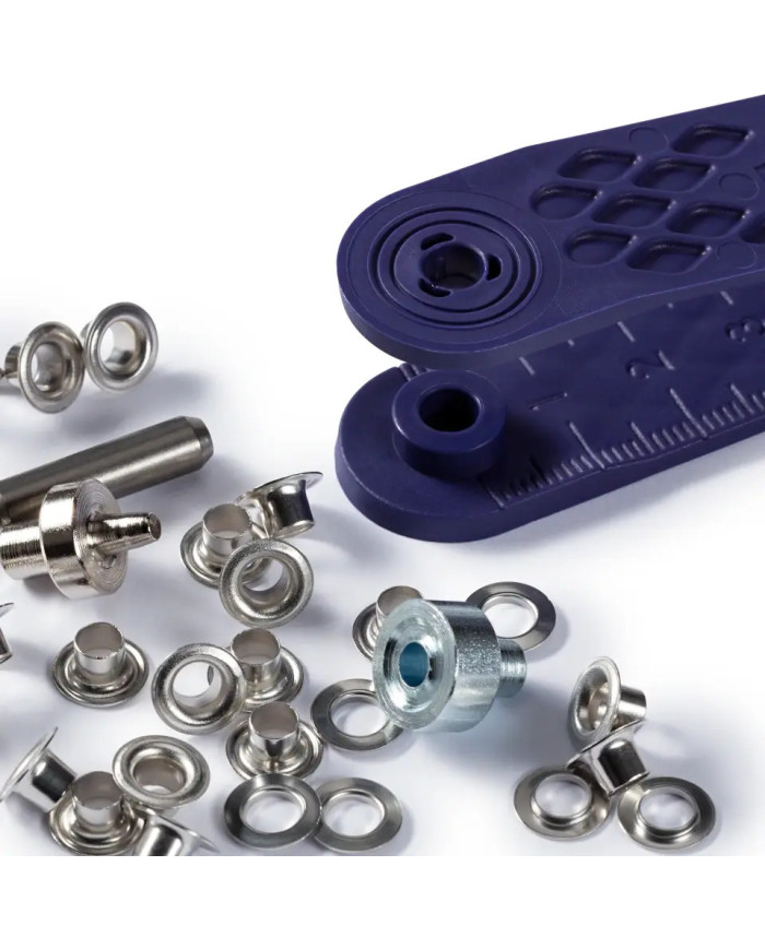 OCCHIELLI E RONDELLE - 4 MM ARGENTO (50 PZ)