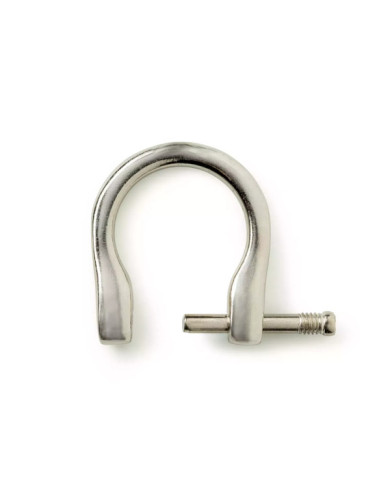 GANCI PER MANICI 1,8 CM PRYM ARGENTATI