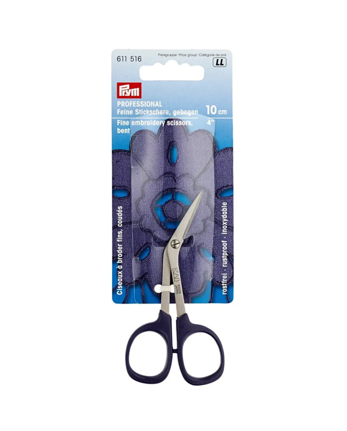 FORBICI PRYM DA RICAMO FINE CURVE 4 10 CM
