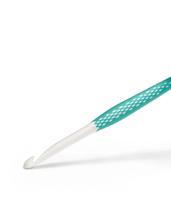 UNCINETTO PER LANA PLASTICA ERGONOMICS 17 CM  8,00