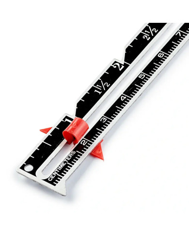 REGOLO PER ORLI PRYM 12.5 CM