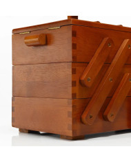 CESTINO PORTALAVORO PRYM M LEGNO SCURO