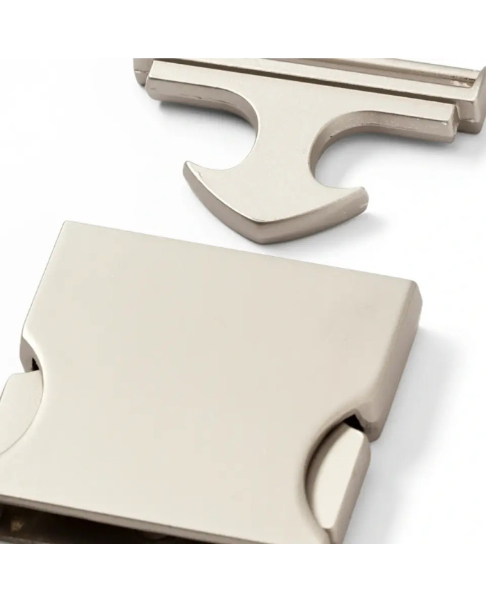 FIBBIA CON CHIUSURA PRYM MM 30 ARGENTO PALLIDO