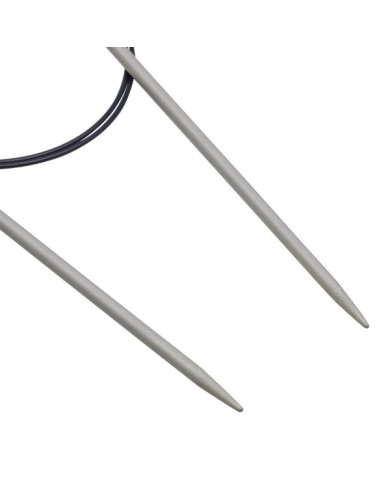 FERRI CIRCOLARI ALLUMINIO GRIGIO PERLA 80 CM 3,25