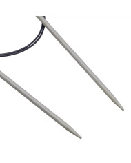 FERRI CIRCOLARI ALLUMINIO GRIGIO PERLA 80 CM 3,50