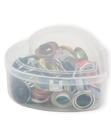 OCCHIELLI CON RONDELLE 14MM (44PZ) COLORATI