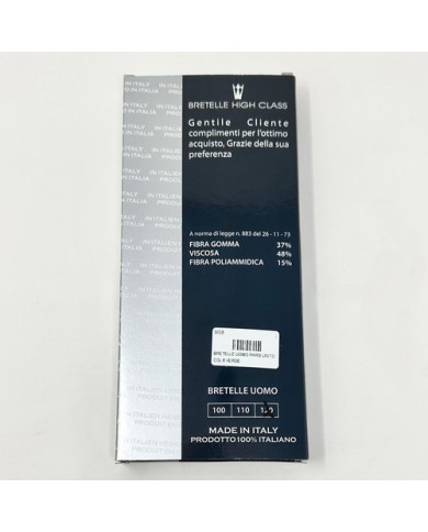 BRETELLE UOMO PARIS UNITO COL 8 VERDE