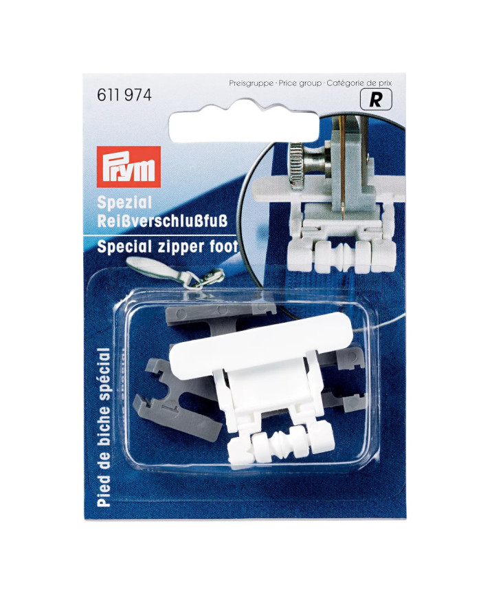 PIEDINO PER CHIUSURE LAMPO INVISIBILI PRYM