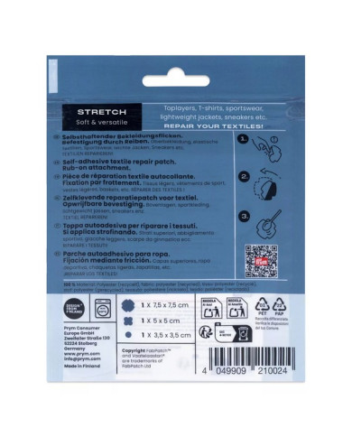 RUB-ON PATCH STRETCH BEIGE (3 PZ)